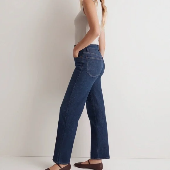 Madewell The Perfect Vintage Wide-Leg Jean in Chartwood Wash